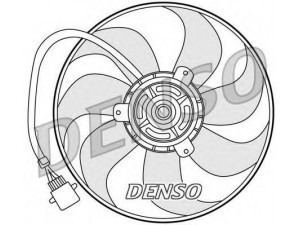 DENSO DER32006 ventiliatorius, radiatoriaus 
 Aušinimo sistema -> Radiatoriaus ventiliatorius
6X0959455, 6X0959455C