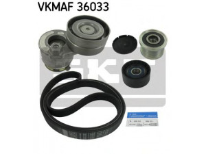SKF VKMAF 36033 V formos rumbuotas diržas, komplektas 
 Techninės priežiūros dalys -> Techninės priežiūros intervalai
M883834, MW30621284, MW30621318