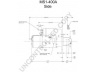 PRESTOLITE ELECTRIC MS1-400A starteris
110721HC, 10858441R, S623, M004T95481