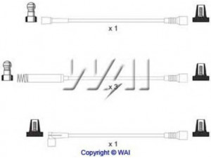 WAIglobal SL038 uždegimo laido komplektas
