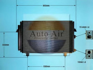 AUTO AIR GLOUCESTER 16-8909 kondensatorius, oro kondicionierius 
 Oro kondicionavimas -> Kondensatorius
8846042090