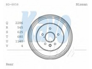 KAVO PARTS BD-6858 stabdžių būgnas 
 Stabdžių sistema -> Būgninis stabdys -> Stabdžių būgnas
4020621000, 4020621001, 40206U4800