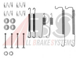 A.B.S. 0629Q priedų komplektas, stabdžių trinkelės 
 Stabdžių sistema -> Būgninis stabdys -> Dalys/priedai
16006290, 16006290, 92606290