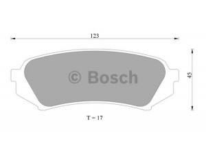 BOSCH 0 986 AB2 606 stabdžių trinkelių rinkinys, diskinis stabdys 
 Techninės priežiūros dalys -> Papildomas remontas
04466 60030, 04466 60070, 04466 60070
