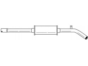 AKS DASIS SG49414 vidurinis duslintuvas