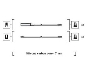 MAGNETI MARELLI 941318111053 uždegimo laido komplektas 
 Kibirkšties / kaitinamasis uždegimas -> Uždegimo laidai/jungtys