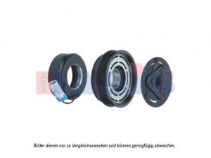 AKS DASIS 855016N magnetinė sankaba, oro kondicionieriaus kompresorius 
 Oro kondicionavimas -> Kompresorius/dalys
1854050, 1854125, 90509595