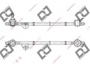 DJ PARTS DC1016 centrinės trauklės mazgas 
 Vairavimas -> Vairo trauklė
8-94241-467-0, 8942414670