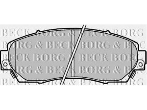 BORG & BECK BBP2204 stabdžių trinkelių rinkinys, diskinis stabdys 
 Techninės priežiūros dalys -> Papildomas remontas
45022-SHJ-A50, 45022-T1G-G01, 45022-TP6-A60