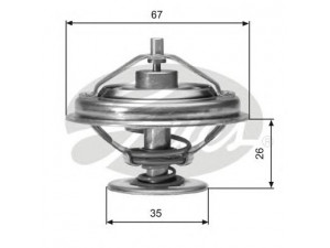 GATES TH01880G1 termostatas, aušinimo skystis 
 Aušinimo sistema -> Termostatas/tarpiklis -> Thermostat
6172000315, A6172000315