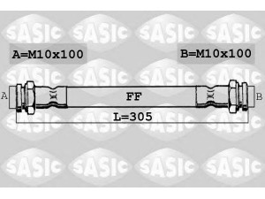 SASIC 6600003 stabdžių žarnelė 
 Stabdžių sistema -> Stabdžių žarnelės
480678