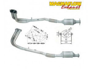 MAGNAFLOW 85846 katalizatoriaus keitiklis
858076