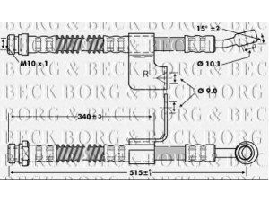 BORG & BECK BBH6800 stabdžių žarnelė 
 Stabdžių sistema -> Stabdžių žarnelės
58732-29020, 5873229010, 5873229020