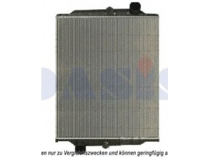 AKS DASIS 280018S radiatorius, variklio aušinimas 
 Aušinimo sistema -> Radiatorius/alyvos aušintuvas -> Radiatorius/dalys
3183982, 8113630