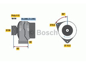 BOSCH 0 986 042 111 kintamosios srovės generatorius 
 Elektros įranga -> Kint. sr. generatorius/dalys -> Kintamosios srovės generatorius
5705 1J, 5705 1J, 96 313 249 80