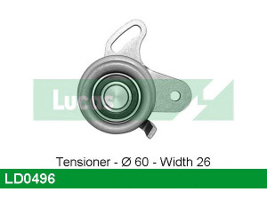 LUCAS ENGINE DRIVE LD0496 įtempiklio skriemulys, paskirstymo diržas
24410-22000, 24410-22020, 24410-26000