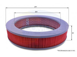 COMLINE CNS12206 oro filtras 
 Filtrai -> Oro filtras
5000261, 5006027, 5017009, 860X9601ALA
