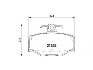 BREMBO P 56 024 stabdžių trinkelių rinkinys, diskinis stabdys 
 Techninės priežiūros dalys -> Papildomas remontas
440603F025, 440603F085, 440603FD85