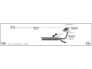 IMASAF 553000181 išmetimo sistema 
 Išmetimo sistema -> Išmetimo sistema, visa