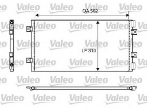 VALEO 818006 kondensatorius, oro kondicionierius 
 Oro kondicionavimas -> Kondensatorius
46799862