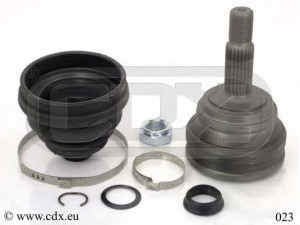 CDX 023 jungčių komplektas, kardaninis velenas 
 Ratų pavara -> Sujungimai/komplektas
357498099