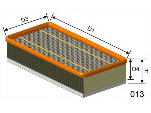 MISFAT P449 oro filtras 
 Techninės priežiūros dalys -> Techninės priežiūros intervalai
0055184249, 51830174, 55184249