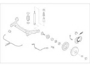DELPHI SEAT-07896-R rato pakaba 
 Ašies montavimas/vairavimo mechanizmas/ratai -> Prekių paieška pagal schemą