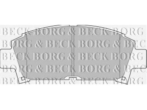 BORG & BECK BBP1440 stabdžių trinkelių rinkinys, diskinis stabdys 
 Techninės priežiūros dalys -> Papildomas remontas
04465-YZZCF, 0446512160, 0446517050