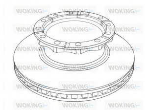 WOKING NSA1222.20 stabdžių diskas 
 Stabdžių sistema -> Diskinis stabdys -> Stabdžių diskas
2996327, 7189475