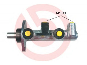 BREMBO M 52 008 pagrindinis cilindras, stabdžiai 
 Stabdžių sistema -> Pagrindinis stabdžių cilindras
GMC242, GMC90376, PMF398, PMF570