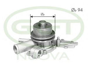 GGT PA00009 vandens siurblys 
 Aušinimo sistema -> Vandens siurblys/tarpiklis -> Vandens siurblys
105000702400, 105300702400, 60713022