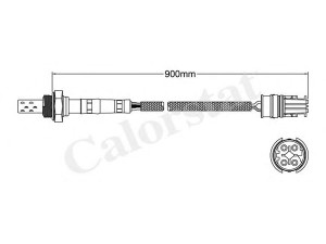 CALORSTAT by Vernet LS140528 lambda jutiklis 
 Išmetimo sistema -> Lambda jutiklis
11781406622