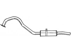 AKS DASIS SG38640 galinis duslintuvas