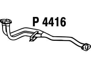 FENNO P4416 išleidimo kolektorius 
 Išmetimo sistema -> Išmetimo vamzdžiai
BM70052, 854207