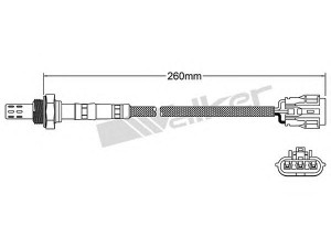 WALKER PRODUCTS 250-23129 lambda jutiklis 
 Variklis -> Variklio elektra
39210 22015