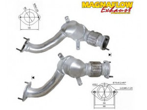 MAGNAFLOW 76336D katalizatoriaus keitiklis 
 Išmetimo sistema -> Katalizatoriaus keitiklis
8200057272