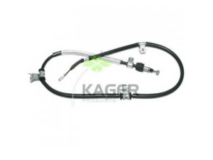 KAGER 19-6147 trosas, stovėjimo stabdys 
 Stabdžių sistema -> Valdymo svirtys/trosai
597702L300