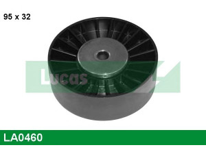 LUCAS ENGINE DRIVE LA0460 kreipiantysis skriemulys, V formos rumbuotas diržas 
 Diržinė pavara -> V formos rumbuotas diržas/komplektas -> Laisvasis/kreipiamasis skriemulys