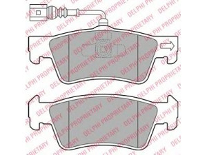 DELPHI LP2086 stabdžių trinkelių rinkinys, diskinis stabdys 
 Techninės priežiūros dalys -> Papildomas remontas
7L6 698 451