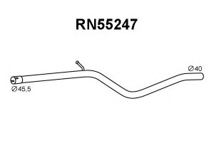 VENEPORTE RN55247 išleidimo kolektorius 
 Išmetimo sistema -> Išmetimo vamzdžiai
6001548669