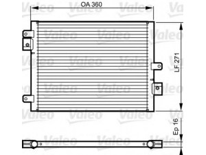 VALEO 814167 kondensatorius, oro kondicionierius 
 Oro kondicionavimas -> Kondensatorius
996 573 111 02, 996 573 111 03