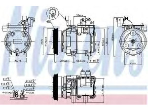 NISSENS 89291 kompresorius, oro kondicionierius 
 Oro kondicionavimas -> Kompresorius/dalys
9770125100