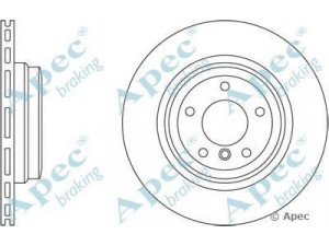 APEC braking DSK2407 stabdžių diskas 
 Stabdžių sistema -> Diskinis stabdys -> Stabdžių diskas
34216764655