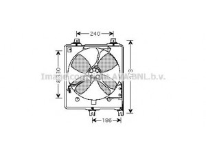 AVA QUALITY COOLING MZ7510 ventiliatorius, radiatoriaus 
 Aušinimo sistema -> Oro aušinimas
F20215150A, F20415210B, FE6915140