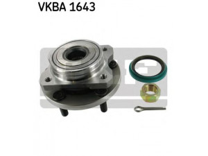 SKF VKBA 1643 rato guolio komplektas 
 Ašies montavimas/vairavimo mechanizmas/ratai -> Rato stebulė/montavimas -> Rato guolis
4504 039, 4641 196, 5241 068, 4504 039