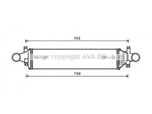 AVA QUALITY COOLING MS4658 tarpinis suslėgto oro aušintuvas, kompresorius 
 Variklis -> Oro tiekimas -> Įkrovos agregatas (turbo/superįkrova) -> Tarpinis suslėgto oro aušintuvas
2465000100, 2465000600