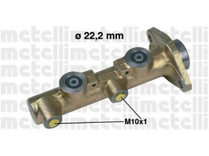 METELLI 05-0046 pagrindinis cilindras, stabdžiai 
 Stabdžių sistema -> Pagrindinis stabdžių cilindras
8931875, 8935439, 8935934, 8948127