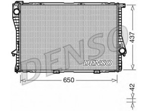 DENSO DRM05048 radiatorius, variklio aušinimas 
 Aušinimo sistema -> Radiatorius/alyvos aušintuvas -> Radiatorius/dalys