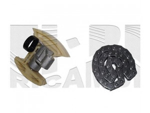 CALIBER KCC107 pavaros grandinės komplektas 
 Variklis -> Variklio uždegimo laiko reguliavimo kontrolė -> Sinchronizavimo grandinė/įtempiklis/kreiptuvas -> Pavaros grandinės komplektas
