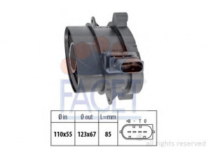 FACET 10.1005 oro masės jutiklis 
 Elektros įranga -> Jutikliai
13 62 7 788 744, 7 788 744